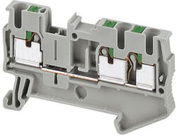 Schneider Electric Schneider direkt rugós egyszintes átkötőkapocs 1x2 csatlakozás 5, 2 mm 2, 5 mm2 24A-es NSYTRP23 (NSYTRP23)
