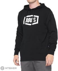  100% ICON pulóver, polár fekete (XL)
