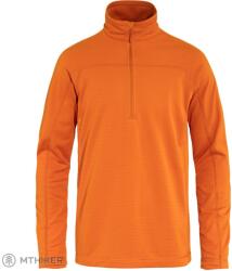 Fjällräven Abisko Lite Fleece Half Zip M pulóver, naplemente narancssárga (XL)