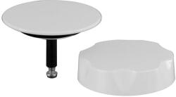 Styron Autómata kádszifon dugó+tekerő fehér STYRON STY-036-1 (STY-036-1)