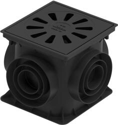 Styron Udvari víznyelő, 250x250 mm-es öntöttvas ráccsal, bűzzárral STY-925-1 (STY-925-1)