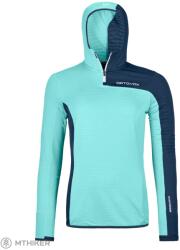 ORTOVOX Fleece Light Grid ZN Hoody női pulóver, jeges vízesés (S)