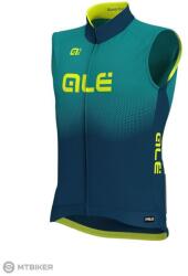 ALÉ PRR Carbon mellény, türkiz/fluo sárga (S)