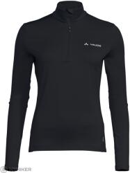 VAUDE Livigno Halfzip II női pulóver, fekete (38)