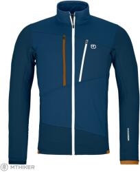 ORTOVOX Fleece Grid pulóver, Deep Ocean (XL)