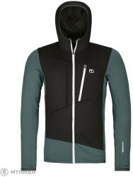 ORTOVOX Fleece Grid Hoody, sötét sarki szürke (M)