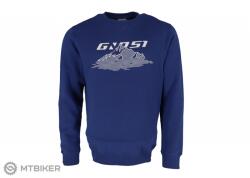 GHOST Casual Line Sweater Mountain pulóver, sötétkék (L)