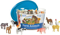 Learning Resources Set joc Learning Resources - Animale de fermă, 60 buc (6015220079)