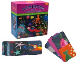 Floss and Rock Copii joc Floss & Rock - Domino puzzle, lumea subacvatică (45P6490) Puzzle