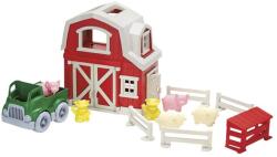 Green Toys Jucarie pentru copii Green Toys - Ferma-casuta , 12 piese (PFRM-1158) Figurina