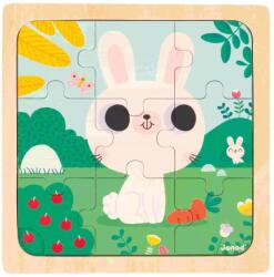Janod Puzzle din lemn Janod - Iepuraș (J07112) Puzzle