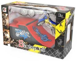 Donbful Set de joacă Donbful - Fingerboard motor cu rampă pentru trucuri (RO60425) Figurina