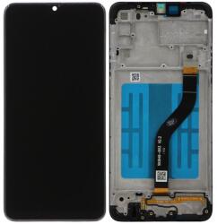 Samsung Galaxy A20s LCD + érintőpanel kerettel, fekete, SM-A207 - gsmlive