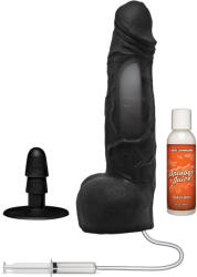 Doc Johnson Merci Squirting Cumplay Cock Dual Density UltraSKYN Vac-U-Lock 10 Inch 26cm Black Dildo