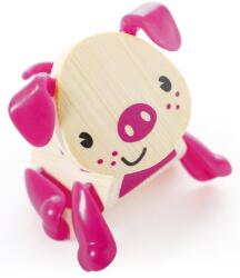 HaPe International Jucarie pentru copii din bambus Hape - Animal mini Porc (H5536)