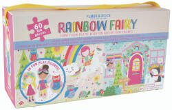 Floss and Rock Puzzle pentru copii Floss and Rock - Zana curcubeului, 60 piese (43P6368)