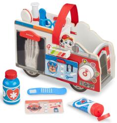 Melissa & Doug Set Melissa and Doug - Camionul de salvare al lui Marshal, Patrula catelusilor (33276) Figurina