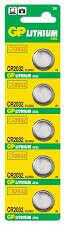 GP Batteries - CR2032 Lítium Gombelem - 5 db (R67197)