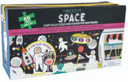 Floss and Rock Puzzle pentru copii Floss and Rock din 60 de piese - Cosmos (43P6370)