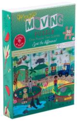 Floss and Rock Puzzle Floss and Rock Magic Moving - Junglă, 50 de piese (46P6529)