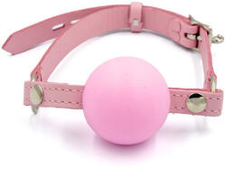 Mister B Leather Ballgag Pink L