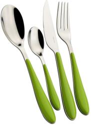 Casa Bugatti Gioia Evőeszközkészlet - 6 személyes - Zöld