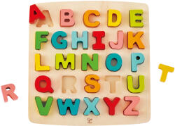 Hape Puzzle din lemn Hape - Alfabetul, majuscule (H1551) Puzzle