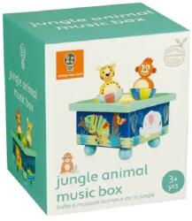 Orange Tree Toys Cutie muzicală din lemn Orange Tree Toys - Animale dansatoare (OTT15803)