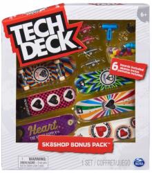 Tech Deck Spin Master - Puntea tehnică, Furnizarea inimii, 6 bucăți (6028845)