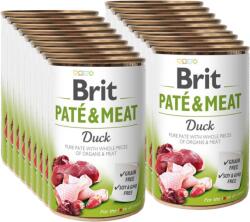 Brit BRIT PATE & MEAT KACSA 18x400g