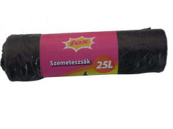 Topstar Szemeteszsák - 25L - 30 db - Fekete