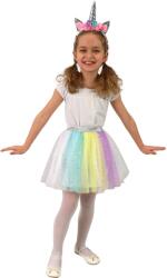 Rappa Costum de fetiță fustă tutu unicorn cu diademă (RP231290) Costum bal mascat copii