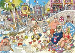 Jumbo 00329 - Wasgij Csúcs szezon - 1000 db-os puzzle (JUM00329)