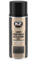 K2 Vopsea Texturata K2 pentru plastic bara protectie 400 ml (L345)