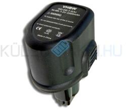 VHBW Elektromos szerszám akkumulátor DeWalt DE9057, DE9085 - 3300 mAh, 7.2 V, NiMH (WB-800107351)