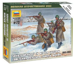 Zvezda Soviet Infantry /Winter uniform/ 1: 72 (6197) (6197_Z)