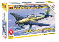 Zvezda Ju-87 Stuka w/Ski 1: 72 (7323) (7323_Z)