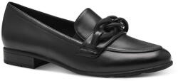 Jana női mokaszin jellegű félcipő fekete 24260-41-022 07373