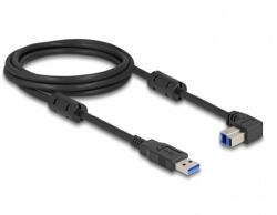 Delock Cablu USB 3.0-A la USB-B drept/unghi jos 2m, Delock 81113 (81113)