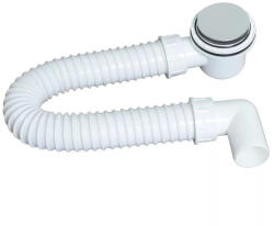 Globalviva Texo exclusive zuhanytálca szifon Ø 60 mm rozsdamentes takaróval - 5/4" X 0, 4 M X Ø 40 mm (S11455)