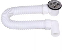 Globalviva Texo zuhanytálca szifon flexibilis csővel - Ø 5/4" X 0, 5 M X Ø 40 mm (S00067)