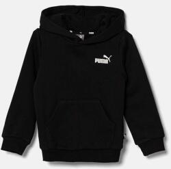 PUMA gyerek felső ESS Small Logo Hoodie FL B fekete, nyomott mintás, kapucnis - fekete 98