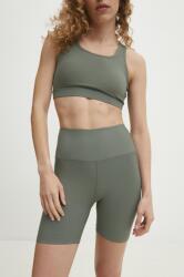 Answear Lab rövidnadrág női, zöld, sima, magas derekú - zöld XS - answear - 8 890 Ft