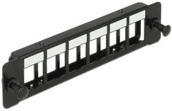 Delock Keystone rögzítőpanel, 6 port (86274) (86274)