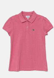Lacoste gyerek pamut póló - rózsaszín 152