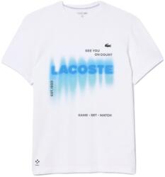 Lacoste Tricouri bărbați "Lacoste x Daniil Medvedev T-Shirt - Alb