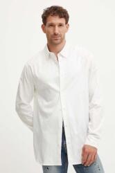 Giorgio Armani pamut ing férfi, galléros, fehér, regular, 6DZCL1 ZN5XZ - fehér XXL