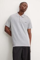 APC A. P. C. pamut póló polo standard GOTS szürke, sima, COGWZ. H26342 - szürke L