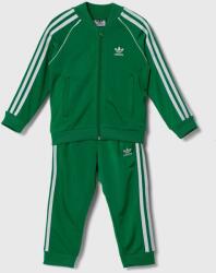 adidas Originals gyerek melegítő SST TRACKSUIT zöld, IY4791 - zöld 104