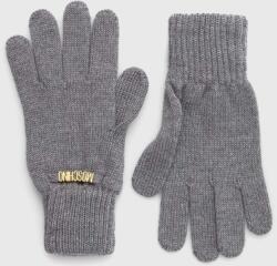 Moschino gyapjú kesztyű szürke, M2973 65379 - szürke Univerzális méret